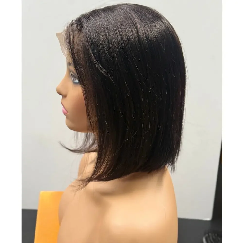 HJ Weave Beauty Short Bob Human Hair Wig Straight 12